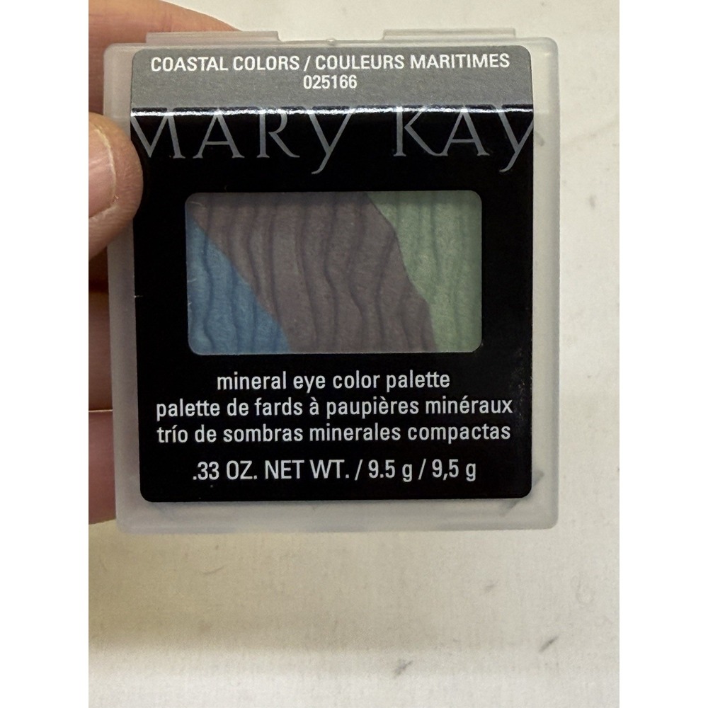 Mary Kay New Mineral Eye Color Palette Coastal Colors Discontinued + Free Sample